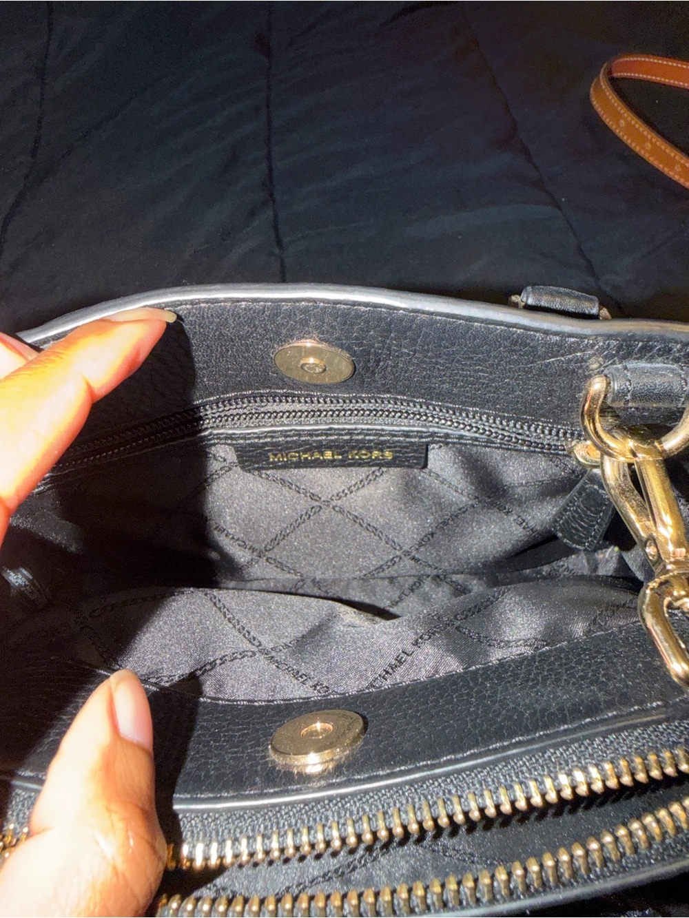 Black Micheal Kors Bag - Picture 10 of 12